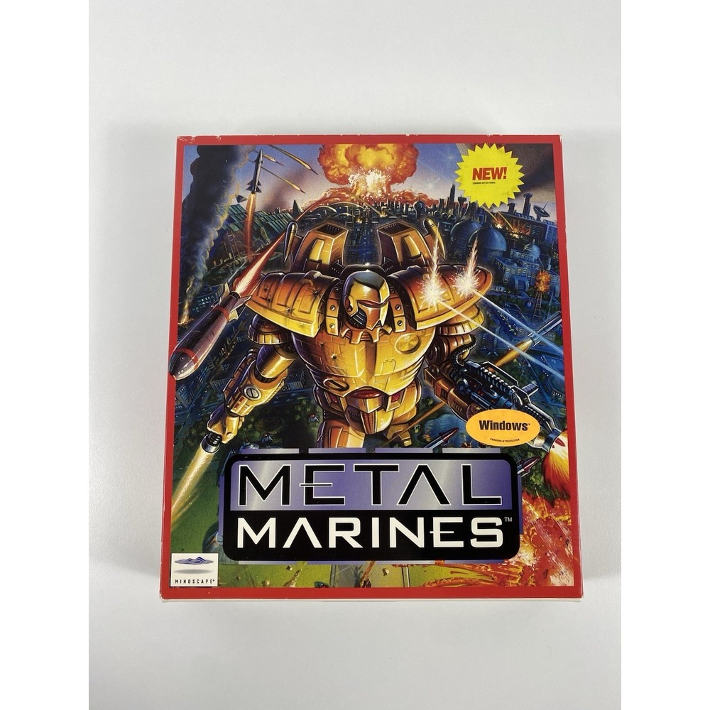 Metal Marines - BIG BOX - (PC, 1993)